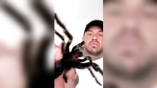 Afraid of Spiders Are We? Check this Guy Out