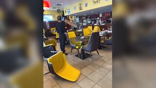 Waffle house employees would have jumped him!