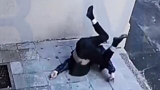 Turn Off Audio: Kid trying to Sneak Out of his House Slips and Breaks his Neck Ending Everything