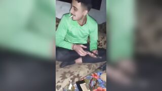 Arab Genius Smoking Weed Playing with a Loaded Gun Kills Himself