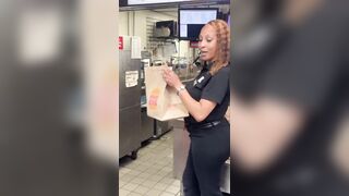 Man goes off on Burger King employee for taking so long to with his food