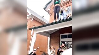 St. Patrick Girl wants to have Fun (Watch Both Angles)