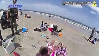 Couple Arrested in Florida After passing out on the Beach and Losing their Children.
