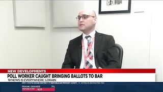 Blank ballots brought into Lorain County, Ohio bar day before election