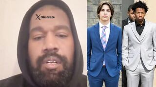 Kanye West spoke out about Karmelo Anthony and Austin Metcalf after newly released