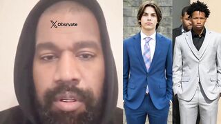 Kanye West spoke out about Karmelo Anthony and Austin Metcalf after newly released