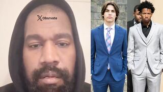 Kanye West spoke out about Karmelo Anthony and Austin Metcalf after newly released