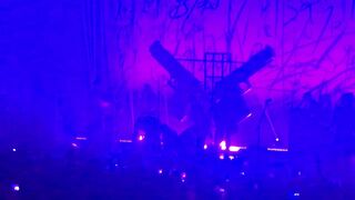 Prop Falls on Marilyn Manson at NYC show at Hammerstein Ballroom