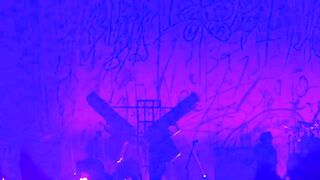 Prop Falls on Marilyn Manson at NYC show at Hammerstein Ballroom