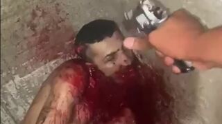 2 Assassins Blow apart a Man's head in Cartel Execution
