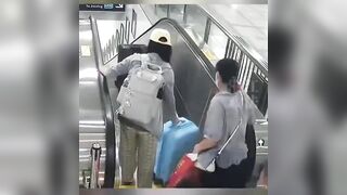 Watch for Falling Luggage in Chinese Airports