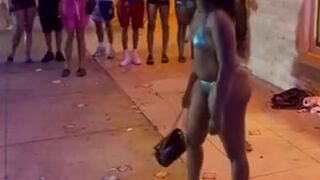 Spring Break, Miami Florida Girl Fight in Bikini is just a Mess