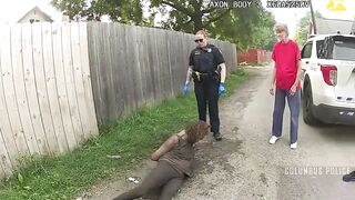 Mud Eating Zombie Woman Detained by Columbus Police.