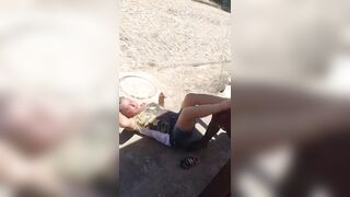 Just Messed Up...Granny Fight just is Ugly as can be...She loses One Boob