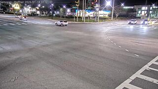 Moment of impact from deadly crash involving Orlando police officer