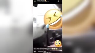 Livestreaming: Man catches his Girl Cheating on Him with a Black Dude and Slams her Head into the Car