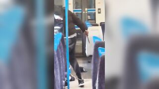 Kid being Stabbed on Train in Front of Others Calling for Help but No One Physically Helps (See Info, Still No Arrest)