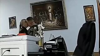 Pimp? Hidden Camera catches Ukrainian Military Commissioner Kissing 3 Colleagues in the Workplace (See Info)
