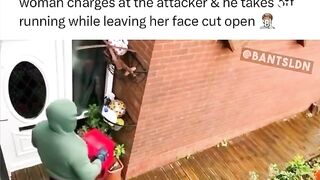 Delivery Guy in London Attacks Woman Cutting Her Badly in the Process