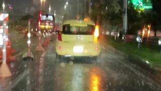 Man in Colombia follows Drunk Taxi Driver and Sure Enough....