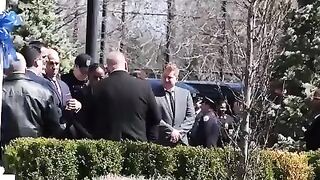 NY Governor Kathy Hochul Thrown Out of Police Officer Jonathan Diller’s wake Yesterday.