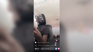 Girl on Instagram Live tries to Leave the Cops during a Traffic Stop, Well She Finds Out