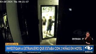 Colombia: Outrage after Footage shows Tourist bring 2 Girls aged 12 and 13, up to Hotel Room Overnight