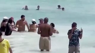 Jealous man beat the shit out of his infethfull girlfriend