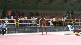 Gymnast Instant Paralysis on Flip Gone Wrong...