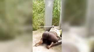 Shock Video: Christian Woman ... In Ghana, they tied a Woman to Concrete Pillars, then sexually assaulted her and finally Killed Her.