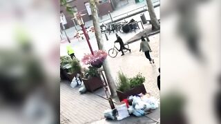 Migrant Tries to Crush Man’s Skull with Paving Stone in Antwerp Mass Brawl