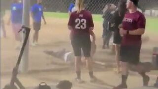 Parents Brawl at Kids Softball Game Ends with Coach Knocked Out Cold