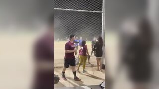 Parents Brawl at Kids Softball Game Ends with Coach Knocked Out Cold