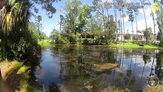 Florida man attacks deputies during water rescue in alligator-infested canal