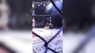 Judo champion ventured into MMA and lost to herself.