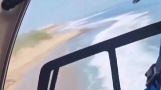 Illegal Everywhere: Helicopter in Puerto Rico Captures Moment it is being Invaded by Dominican's