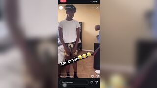 Black Dad gives his Son some Hard Love with the Strap for a Lot of Reasons