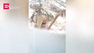 Israeli Soldiers Killed during a Hamas Ambush in Gaza. Different POV Footage