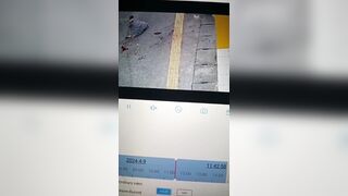 Man uses Butcher Knife in Indonesia to Murder Man in the Street (Aftermath and Capture Included)