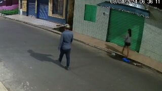 CCTV catches Man Sexual Abuse on Girl in Brazil..the Man was Captured 4 Hours Later