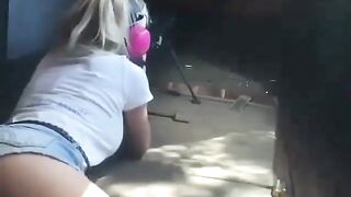 Rate Her Accuracy..thats a Huge Gun