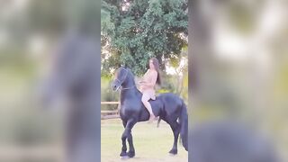 The Horse is Just so Glad to See Her....