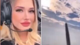 Her Last Moments inside Cockpit of Small Plane (Full Context)