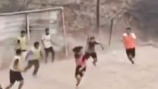 2 Kids Fall to their Death off of Ravine while Playing Soccer