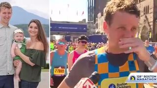 Inspiration: Man Runs Boston Marathon for the Memory of his 3 Children Killed by his Ex-Wife (See Story in Description)