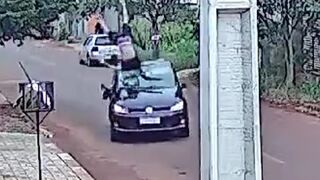 NEVER Give Up: Black Car tries to Murder Boy in the Street including Shooting Him at Point Blank