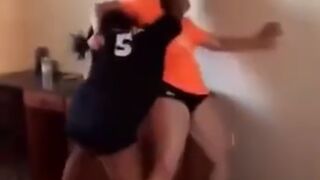 Girl catches another Girl in her Bf's Bedroom and gets Put in Head Lock
