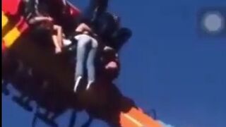 PAWG Safety Unlatches Mid-Air While on Carnival Ride.