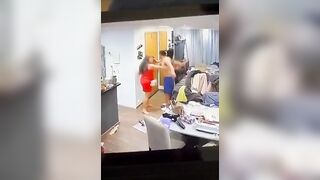 Tough Guy kicks Out his Girl's Friend then Slams her Head into Ground (Fatal?)