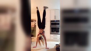 No Worries Girl, Not many Can Do a Handstand.